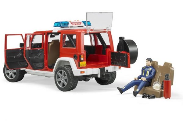 BRUDER 02528 JEEP WRANGLER Paloauto ja palomies - Image 3
