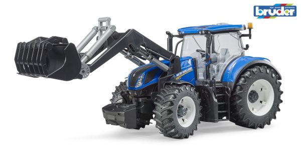 BRUDER New Holland T7.315 traktori etukuormaimella 03121