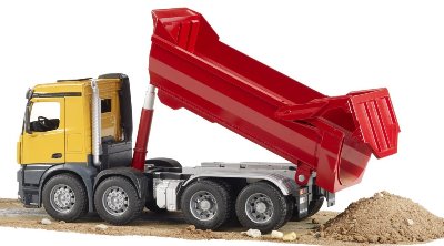 BRUDER MB Arocs Maansiirtoauto BRUDER MB Arocs LKW maansiirtoauto,03623 - Image 3