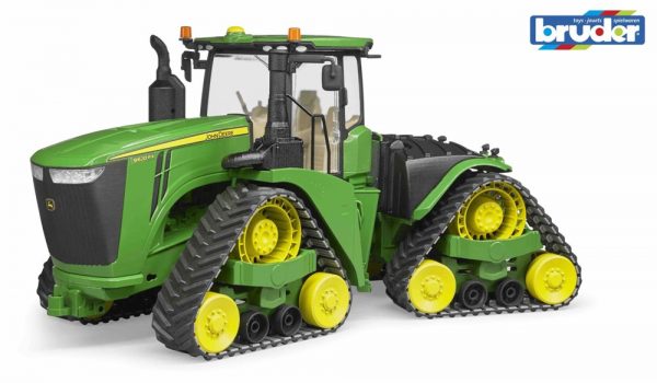 BRUDER 04055 John Deere 9620RX traktori telaketjuilla