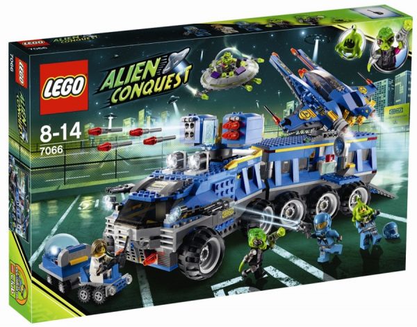 LEGO ALIEN CONQUEST Earth Defence HQ / Maapallon puolustuspäämaja 7066