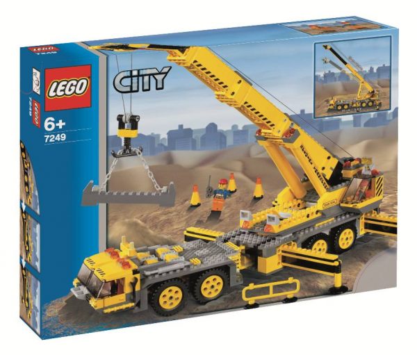 LEGO CITY XXL Mobile Crane / XXL-kokoinen autonosturi 7249