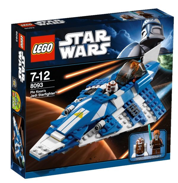LEGO STAR WARS Plo Koons Jedi Starfighter 8093