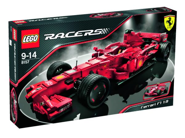 LEGO RACERS Ferrari F1 1:9, 8157
