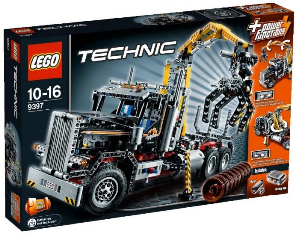 LEGO TECHNIC Logging Truck w. motor / Tukkirekka moottorilla 9397