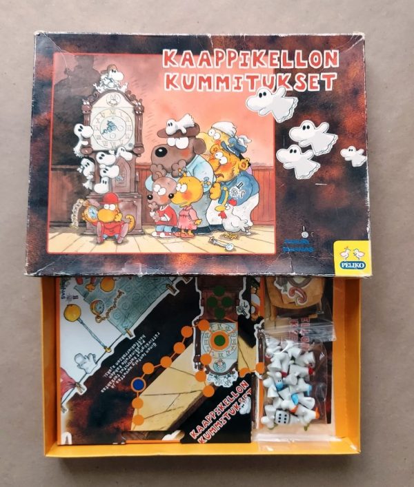 Kaappikellon Kummitukset lasten peli