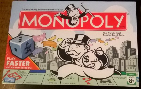 Monopoly Play faster with speed die