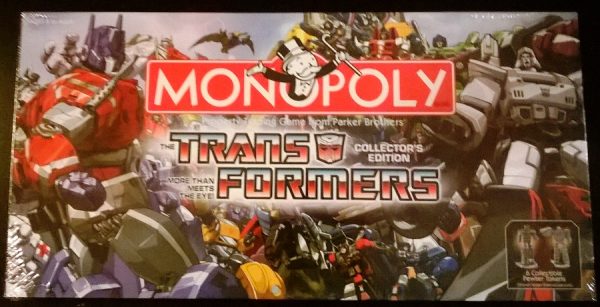 Monopoly Transformers Collector's Edition