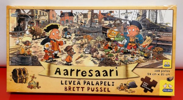 AARRESAARI palapeli, 108 palaa Mauri Kunnas