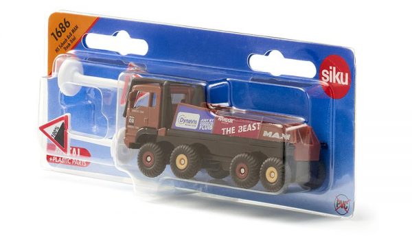 SIKU HS Schoch 8X8 MAN maastokuorma-auto ja 2 liikennemerkkiä, 1686 - Image 2