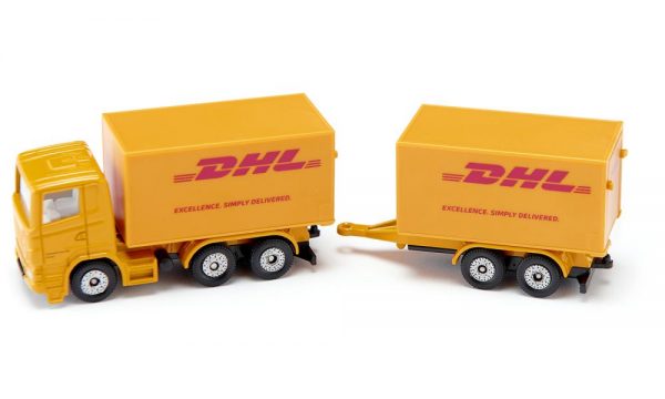 SIKU kuorma-auto perävaunulla DHL, 1694 - Image 2