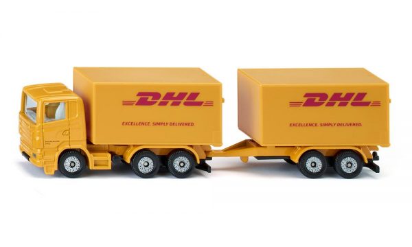 SIKU kuorma-auto perävaunulla DHL, 1694