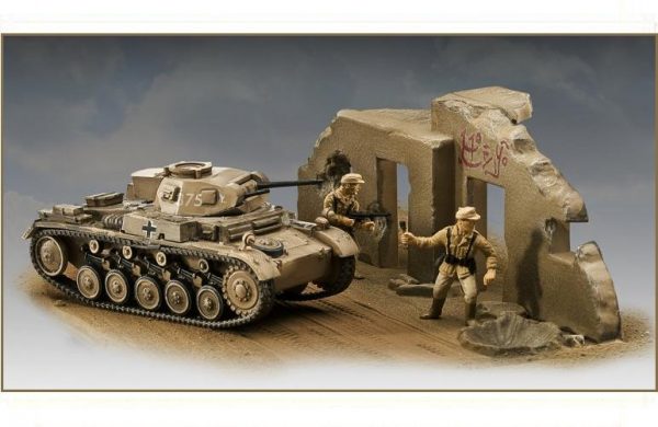 Revell plastic model Panzer II Ausf. F  1:76