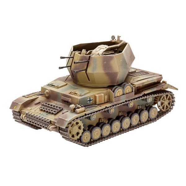 Revell plastic model Flakpanzer IV Wirbelwind (2 cm Flak 38) 1:72
