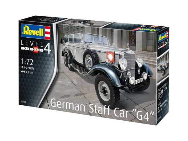 Revell plastic model German Staff Car "G4" 1:72