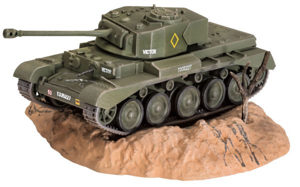 Revell plastic model A-34 komeet Mk.1 1:76