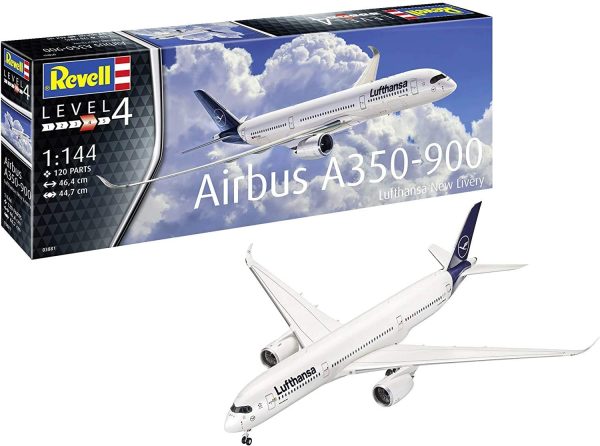 Revell plastic model Airbus A350-900 Lufthansa
