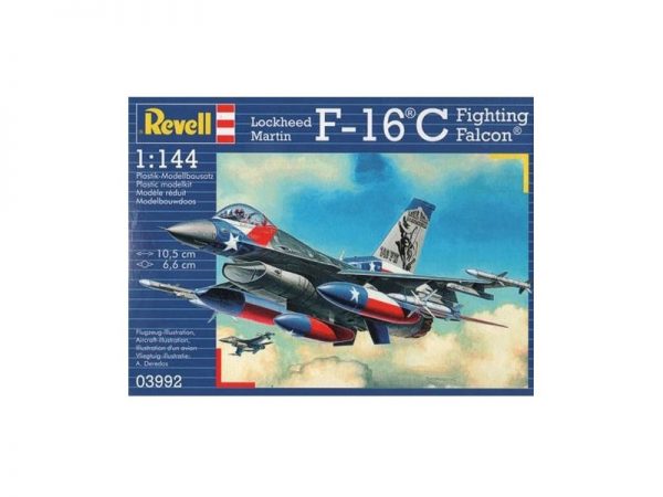 Revell plastic model Lockheed Martin F-16C Fighting Falcon 1:144
