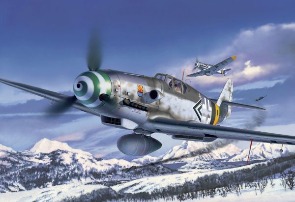 Revell plastic model Messerschmitt Bf109 G-6 Late & early version 1:32