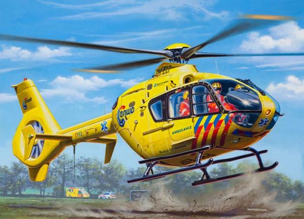 Revell plastic model Airbus Helicopters EC135 ANWB 1:72