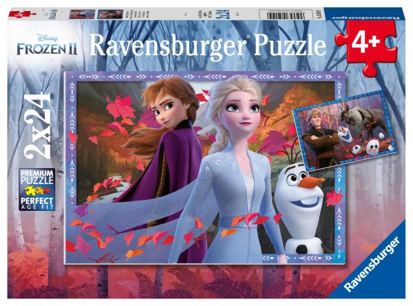 Frozen II, palapeli 2x24 palaa, Ravensburger
