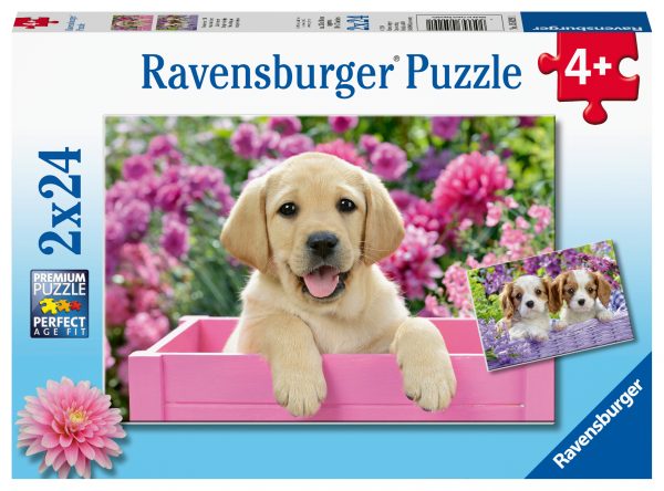 Ravensburger Puzzle 2x24 pc Furry Friends