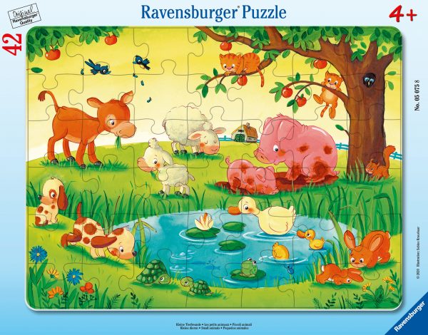Ravensburger Frame Puzzle 42 pc Little Animal Friends