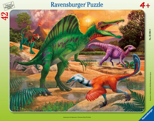 Ravensburger large plate puzzle 42 pcs Dinosaur