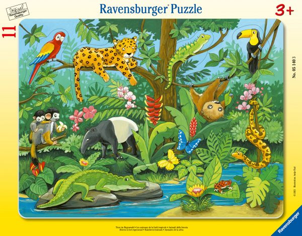 Ravensburger Frame Puzzle 11 pc Rainforest