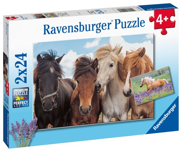 Ravensburger Puzzle 2x24 pc Horses