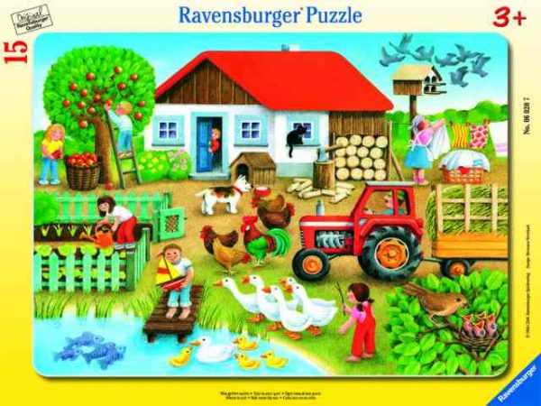 Ravensburger Frame Puzzle Where to put it 15 pc