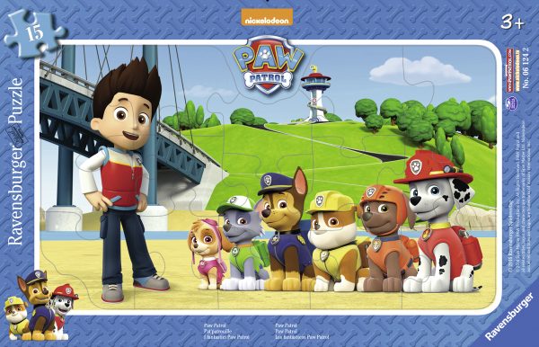Ravensburger Frame Puzzle 15 pc Paw Patrol