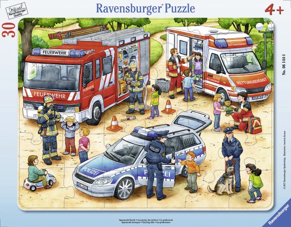 Ravensburger Frame Puzzle 30 pc Special Jobs