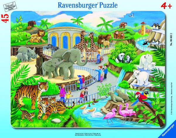 Ravensburger Frame Puzzle 39 pc The Zoo