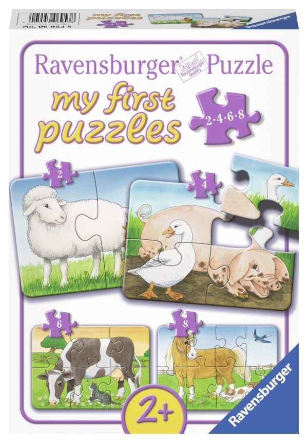 Ravensburger My First Puzzle  2-4-6-8 pcs