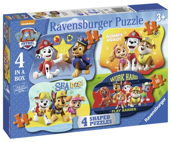 Paw Patrol, minun ensimmäinen palapeli 4-6-8-10 palaa, Ravensburger