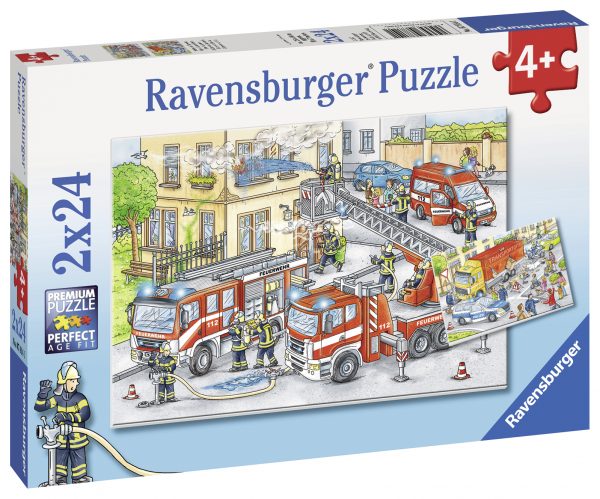 Sankarit, palapeli 2x24 palaa, Ravensburger