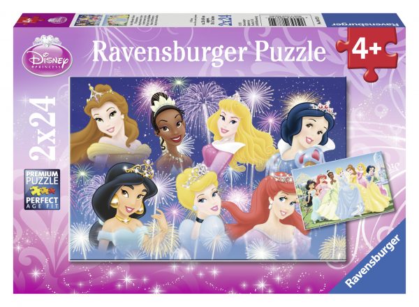Prinsessa, palapeli 2x24 palaa, Ravensburger