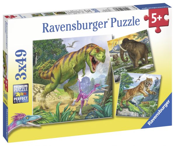 The Ancient Ruler, palapeli 3x49 palaa, Ravensburger