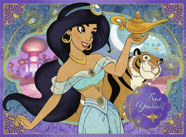 Disney Princess Jasmine palapeli, 100 palaa Ravensburger