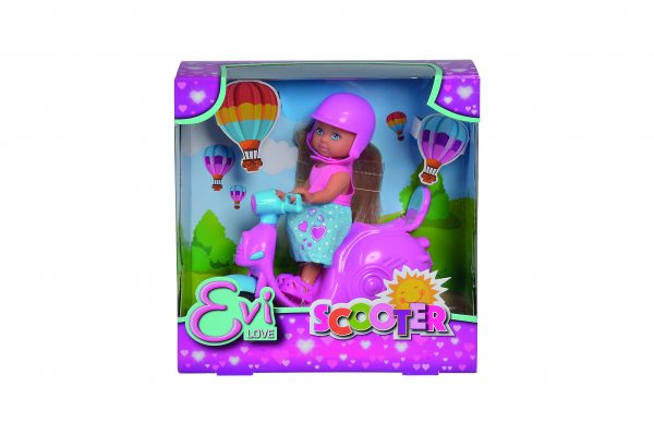 Simba Evi Doll With a Scooter