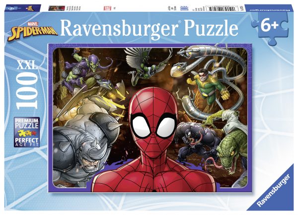 Spider-Man palapeli, 100 palaa Ravensburger
