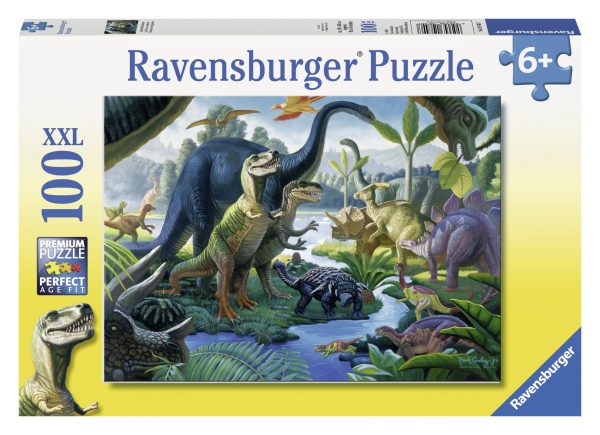 Dinosaurs palapeli, 100 palaa Ravensburger