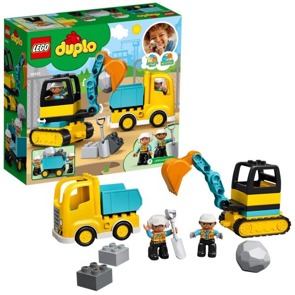 LEGO DUPLO Kuorma-auto ja telakaivuri 10931