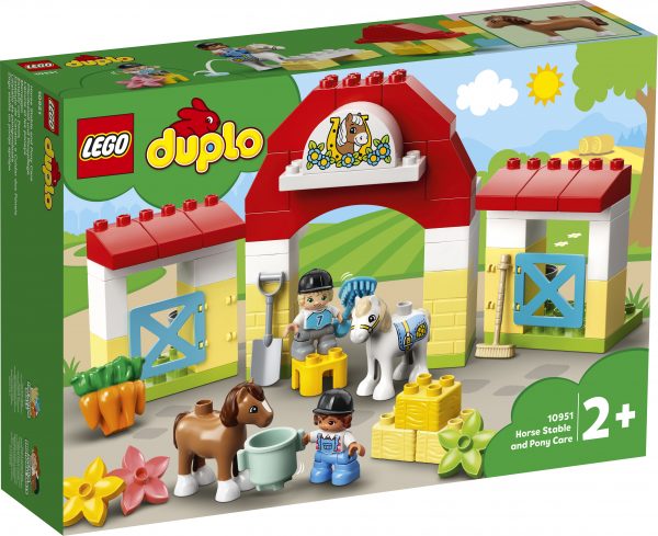 LEGO DUPLO Hevostalli ja hoitoponit 10951