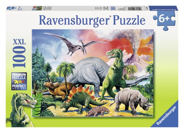 Dinosaurs palapeli, 100 palaa Ravensburger
