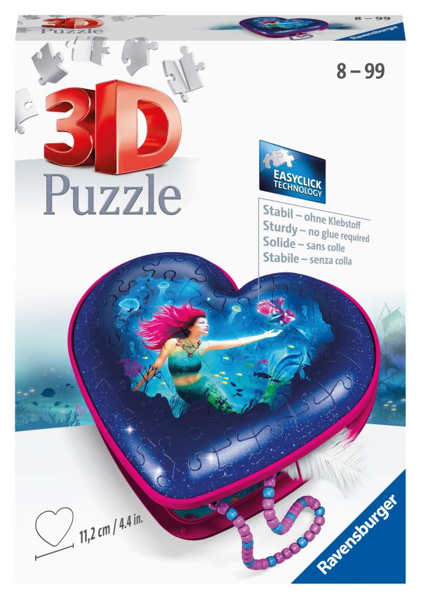 Merenneito Korurasia, 3D palapeli 54 palaa, Ravensburger