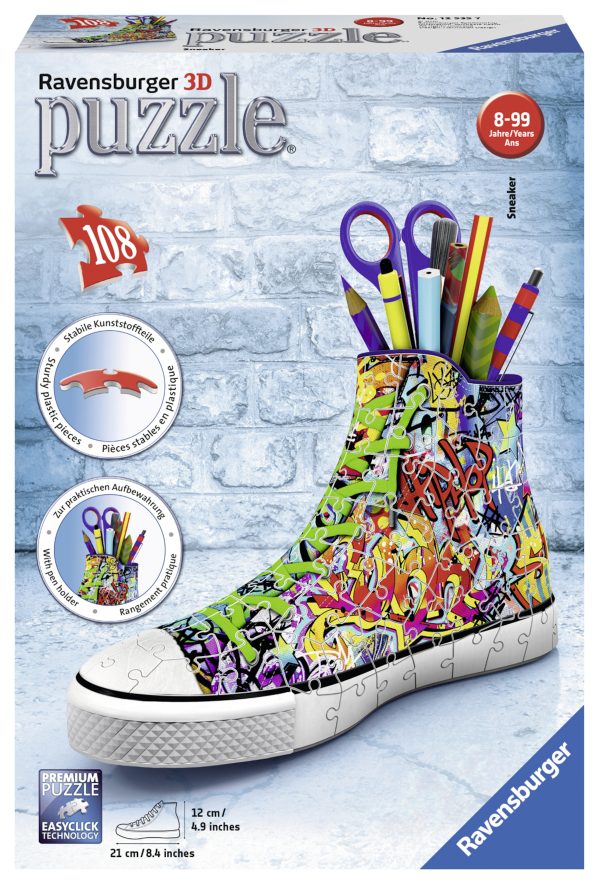 Ravensburger 3D Puzzle Graffiti Style Sneaker
