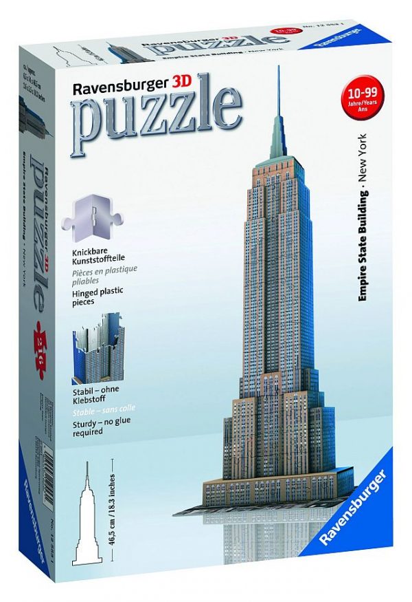 Empire State Building, 3D palapeli 216 palaa, Ravensburger