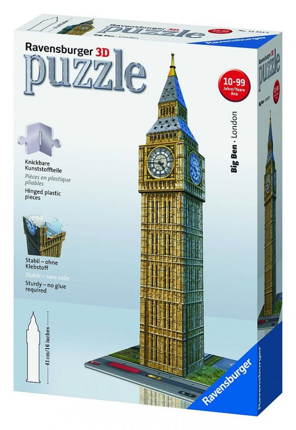 Big Ben, 3D palapeli 216 palaa, Ravensburger